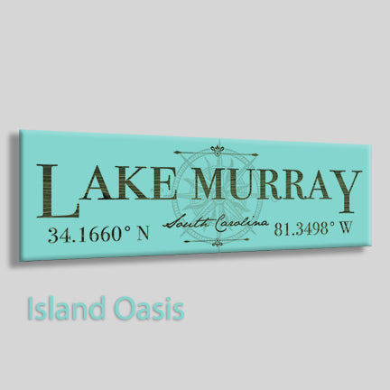FP1607 - Lake Murray, SC Chapin Engraved Stick (Bronze)
