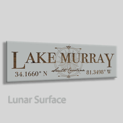 FP1607 - Lake Murray, SC Chapin Engraved Stick (Bronze)