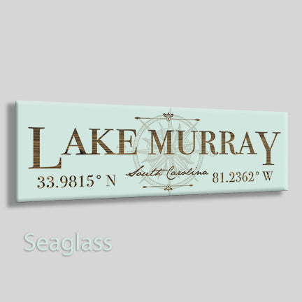 FP1607 - Lake Murray, South Carolina Lexington Engraved Stick (Bronze)