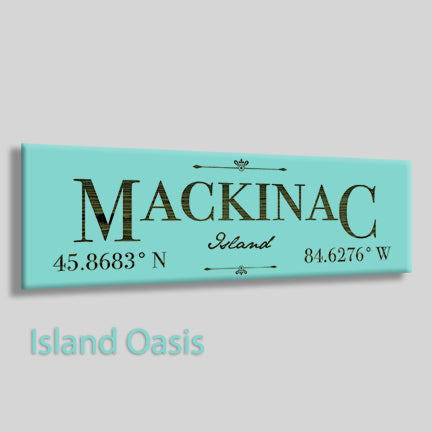 FP1159 - Mackinac Island, Michigan Engraved Stick (Standard)