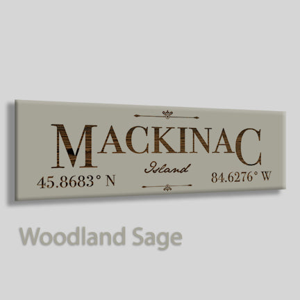 FP1159 - Mackinac Island, Michigan Engraved Stick (Standard)
