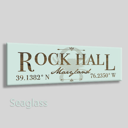 FP1561 - Rock Hall, Maryland Engraved Stick (Standard)