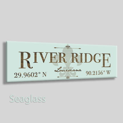 FP0540 - River Ridge, LA Engraved Stick (Standard)