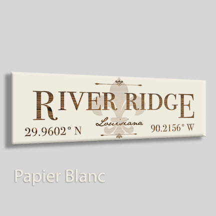 FP0540 - River Ridge, LA Engraved Stick (Standard)