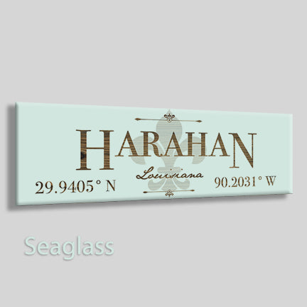 FP0540 - Harahan, Louisiana Engraved Stick (Standard)