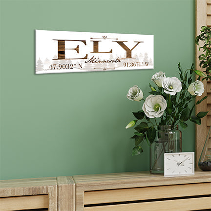 FP0932 - Ely, Minnesota Engraved Stick (Standard)