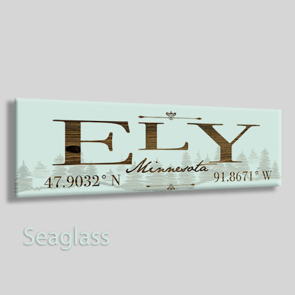 FP0932 - Ely, Minnesota Engraved Stick (Standard)