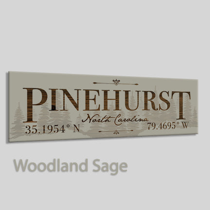 FP1449 - Pinehurst, North Carolina Engraved Stick (Standard)