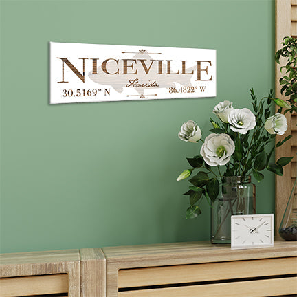 FP0772 - Niceville, Florida Engraved Stick (Standard)