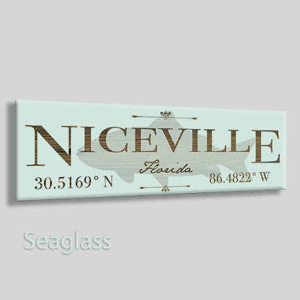 FP0772 - Niceville, Florida Engraved Stick (Standard)