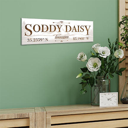 FP1860 - Soddy Daisy, Tennessee Engraved Stick (Bronze)