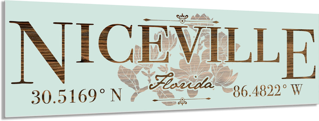 FP0772 - Niceville, FL Engraved Stick (Standard)