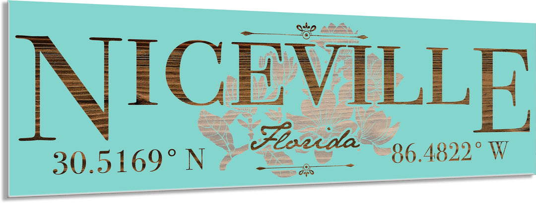 FP0772 - Niceville, FL Engraved Stick (Standard)