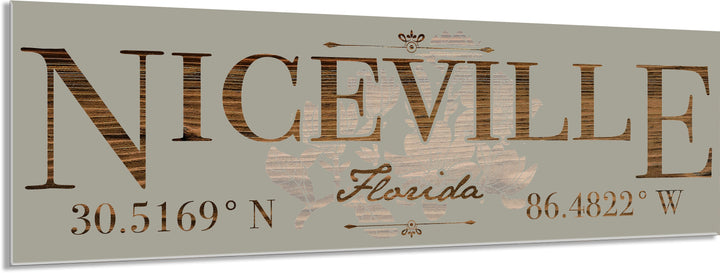 FP0772 - Niceville, FL Engraved Stick (Standard)