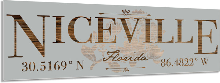 FP0772 - Niceville, FL Engraved Stick (Standard)