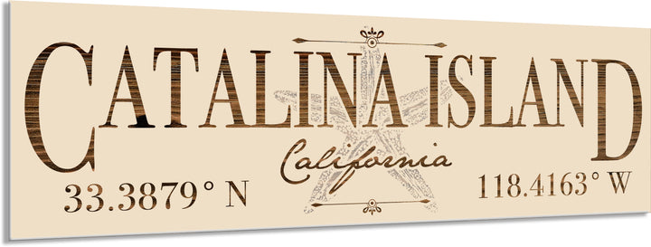 FP1654 - Catalina Island, CA Starfish Engraved Stick (Standard)