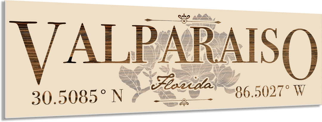 FP0772 - Valparaiso, FL Engraved Stick (Standard)