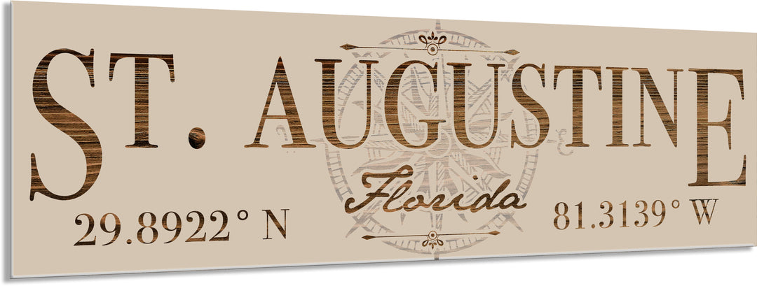 FP0536 - St Augustine, FL Engraved Stick (Standard)