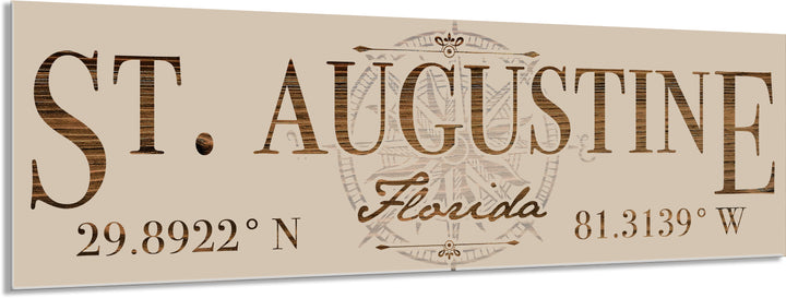 FP0536 - St Augustine, FL Engraved Stick (Standard)