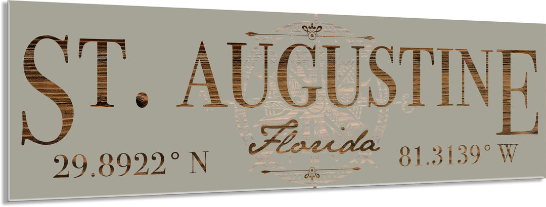 FP0536 - St Augustine, FL Engraved Stick (Standard)