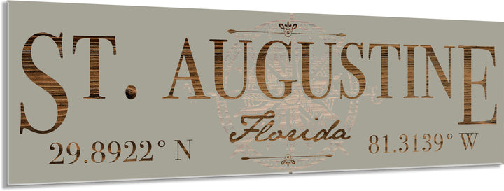 FP0536 - St Augustine, FL Engraved Stick (Standard)