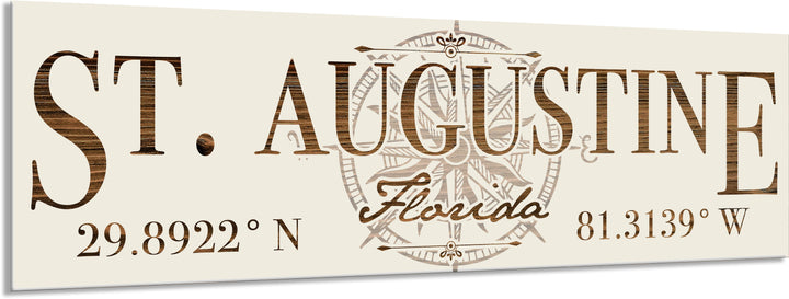 FP0536 - St Augustine, FL Engraved Stick (Standard)