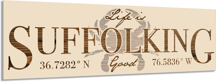 FP0528 - Life is Suffolking Good Engraved Stick (Standard)