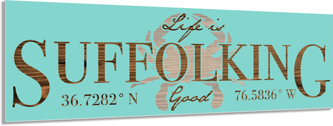 FP0528 - Life is Suffolking Good Engraved Stick (Standard)