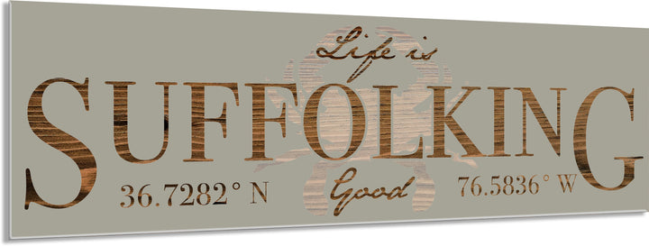 FP0528 - Life is Suffolking Good Engraved Stick (Standard)