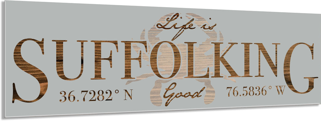 FP0528 - Life is Suffolking Good Engraved Stick (Standard)