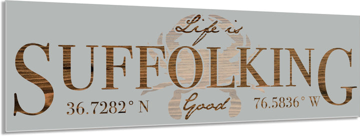FP0528 - Life is Suffolking Good Engraved Stick (Standard)