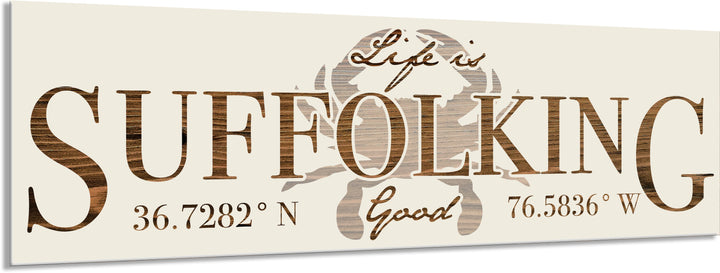 FP0528 - Life is Suffolking Good Engraved Stick (Standard)