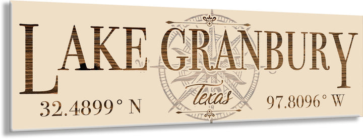 FP0701 - Lake Granbury, TX Engraved Stick (Standard)