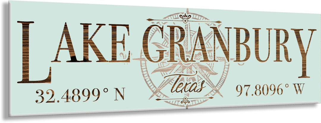 FP0701 - Lake Granbury, TX Engraved Stick (Standard)
