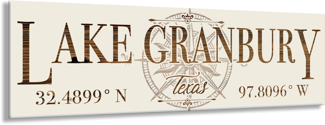 FP0701 - Lake Granbury, TX Engraved Stick (Standard)