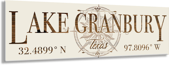 FP0701 - Lake Granbury, TX Engraved Stick (Standard)