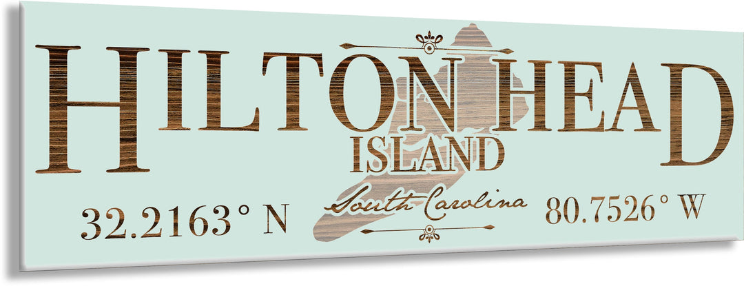 Hilton Head Island, SC Engraved Stick