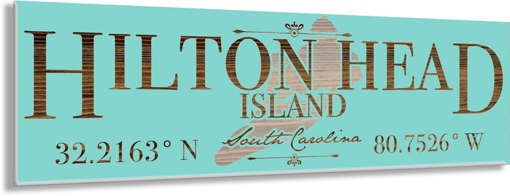Hilton Head Island, SC Engraved Stick