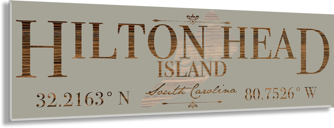 Hilton Head Island, SC Engraved Stick