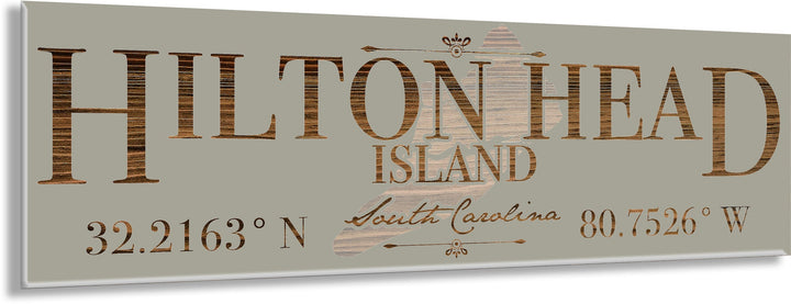 Hilton Head Island, SC Engraved Stick