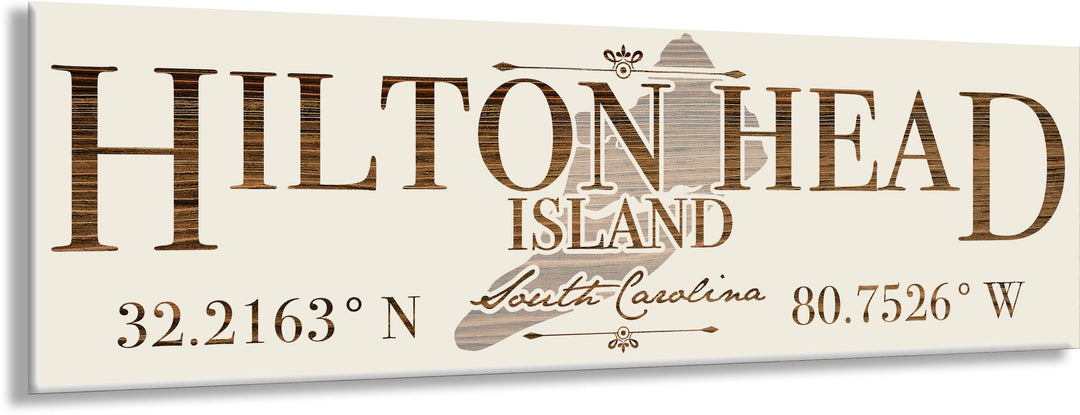Hilton Head Island, SC Engraved Stick