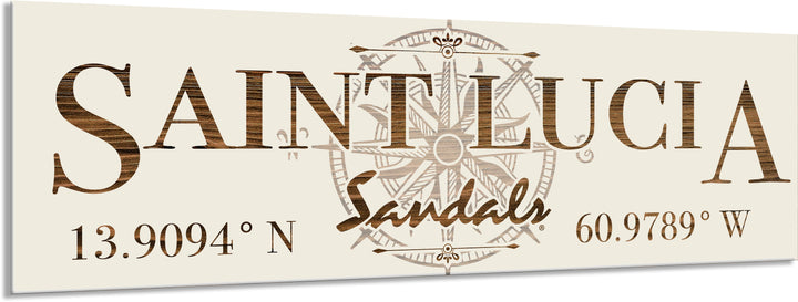 FP0699 - Saint Lucia Engraved Stick (Bronze)