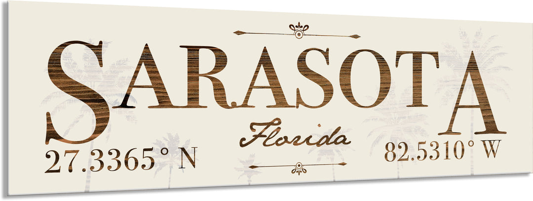 FP0596 - Sarasota, FL Engraved Stick (Standard)