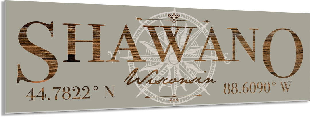 FP0452 - Shawano, WI Engraved Stick (Standard)