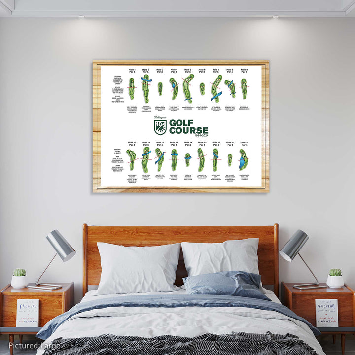 FP0781 - Killington Golf Course, VT Printed Patent (Bronze)