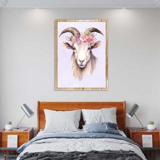 Goat Flower Crown