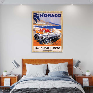 Monaco 1936 Vintage Poster