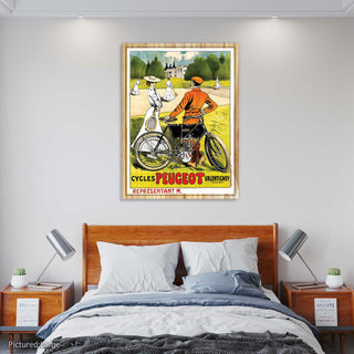 French Bicycles, Peugeot Vintage Ad