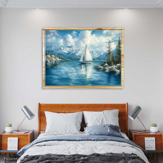 Lake Tahoe: Sailboat Symphony