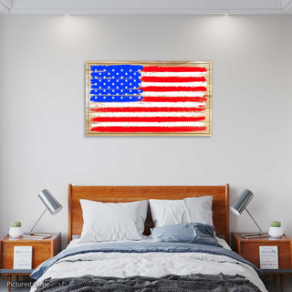 Distressed American Flag